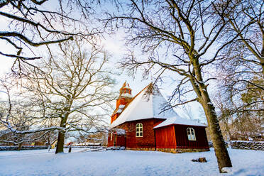 Rote Kirche in Jorn, Schweden, Skandinavien, Europa - RHPLF22031