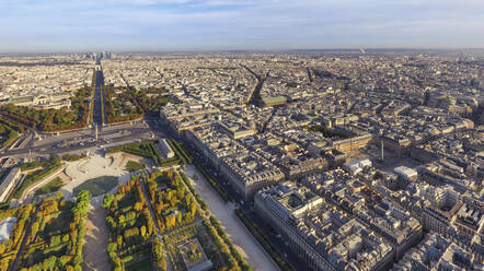 Panoramablick auf das Stadtzentrum von Paris, Paris, Frankreich. - AAEF14615