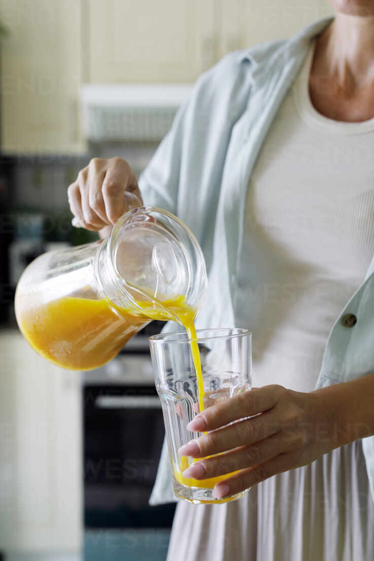 Orange Juice In Glass And Jug