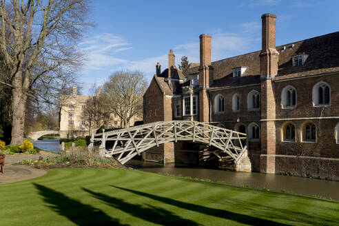 Mathematician's Bridge, Cambridge, Cambridgeshire, England, Vereinigtes Königreich, Europa - RHPLF22189