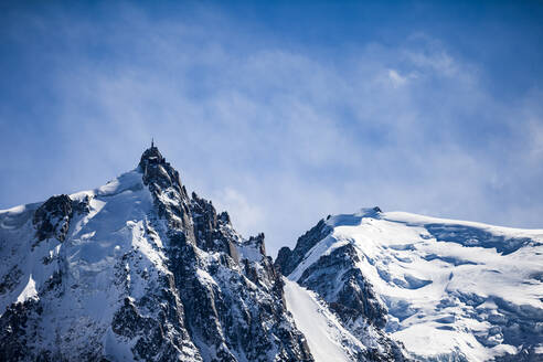 Snow on mountains in Chamonix, France - FOLF11686