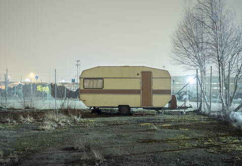 Camper van in parking lot - FOLF11852