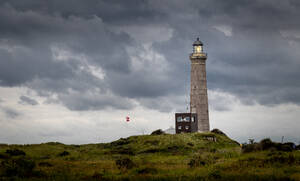 Lighthouse and overcast sky - FOLF11911