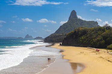 Cacimba do Padre Beach, Fernando de Noronha, UNESCO-Weltkulturerbe, Brasilien, Südamerika - RHPLF22376