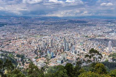 Blick über Bogota von Monserrate, Kolumbien, Südamerika - RHPLF22388