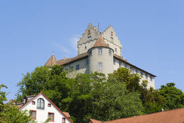 Deutschland, Baden-Württemberg, Meersburg, Außenansicht von Schloss Meersburg im Sommer - WIF04531