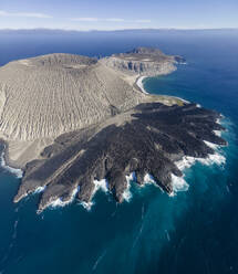 Luftaufnahme der Isla san Benedicto, einer Vulkaninsel in Colima, Mexiko. - AAEF15341