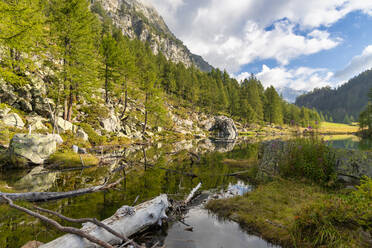Lake of the Witches, Alpe Devero, Crampiolo, Dommodossola, Piedmont, Italy, Europe - RHPLF22718