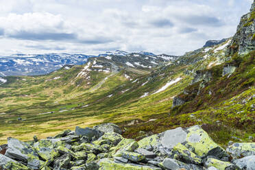 Norwegen, Innlandet, Tal im Jotunheimen-Nationalpark - STSF03428
