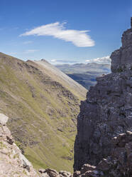 UK, Schottland, Blick vom Berg An Teallach - HUSF00308