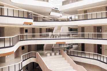 Interior of office with corridors and lobby - JOSEF12748