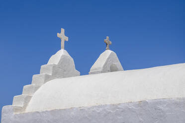 Kirche Panagia Paraportiani in der Altstadt von Mykonos, Mykonos, Kykladen, Ägäisches Meer, Griechische Inseln, Griechenland, Europa - RHPLF22808