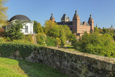 Schloss Johannisburg, Aschaffenburg, Unterfranken, Bayern, Deutschland, Europa - RHPLF22828