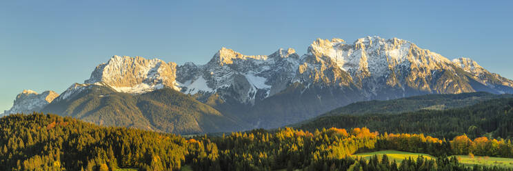 Karwendel Mountain Range, Klais, Upper Bavaria, Germany, Europe - RHPLF22837