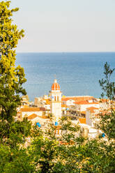 Blick von oben auf Zante Stadt, Zakynthos Insel, Griechische Inseln, Griechenland, Europa - RHPLF22920