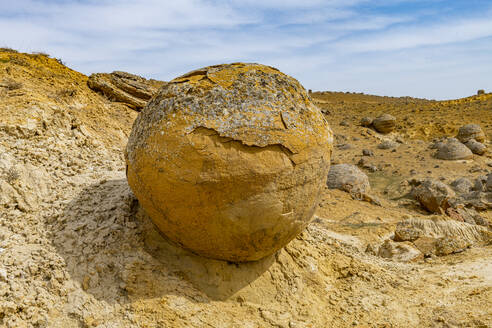 Steinkugeln, Torysh (Das Tal der Kugeln), Shetpe, Mangystau, Kasachstan, Zentralasien, Asien - RHPLF23026