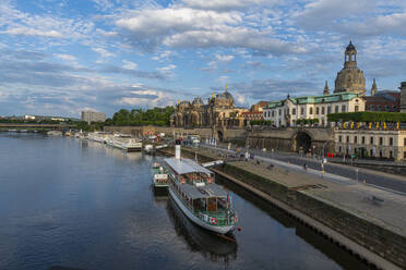 The promenade of Dresden, Saxony, Germany, Europe - RHPLF23047