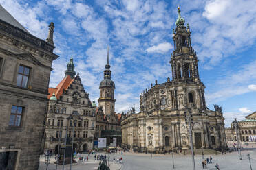 Roman Catholic Cathedral, Dresden, Saxony, Germany, Europe - RHPLF23049