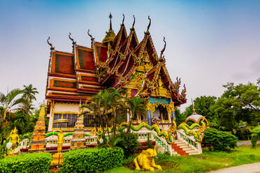 Wat Laem Suwannaram, Koh Samui, Thailand, Südostasien, Asien - RHPLF23059