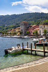 The small village of Pella, Orta lake, Novara district, Piedmont, Italian Lakes, Italy, Europe - RHPLF23097