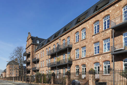 Deutschland, Baden-Württemberg, Mannheim, Wohnungen auf dem Gelände der ehemaligen Turley Barracks - GWF07553