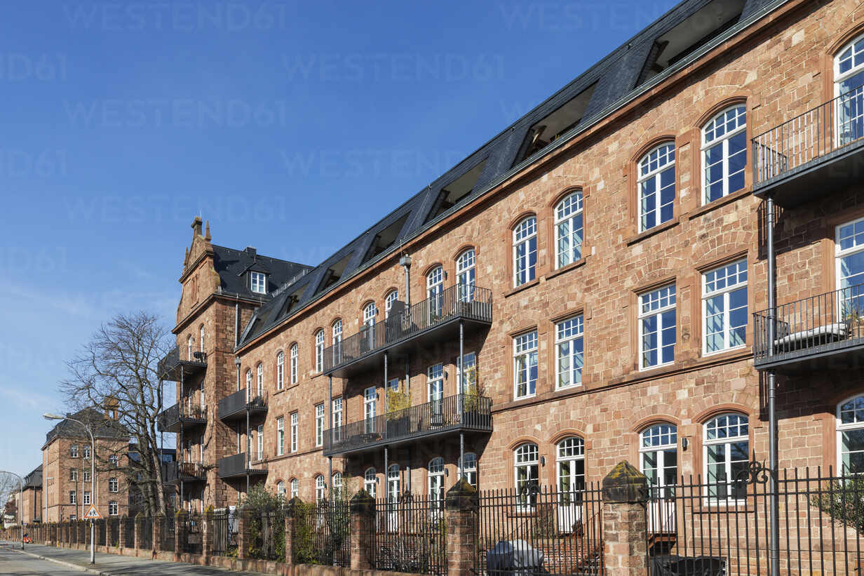 Germany, Baden-Wurttemberg, Mannheim, Residential apartments in ...