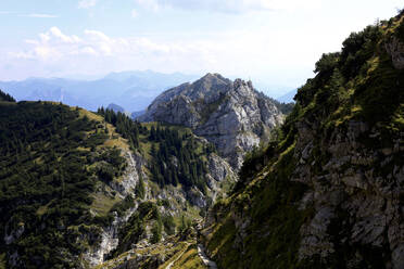 Deutschland, Bayern, Blick vom Wendelstein - JTF02170