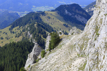 Deutschland, Bayern, Blick vom Wendelstein - JTF02175