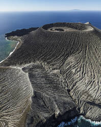 Luftaufnahme der Isla san Benedicto, einer Vulkaninsel in Colima, Mexiko. - AAEF15958