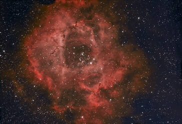 Rosettennebel und Sternbild Monoceros - ZCF01095