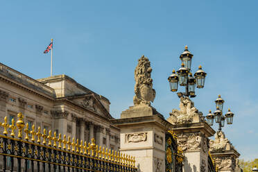 UK, England, London, Zaun vor dem Buckingham Palace - TAMF03483