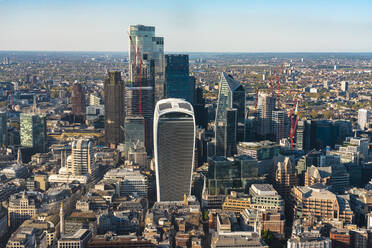 UK, England, London, Ansicht der Stadt London von oben - TAMF03497