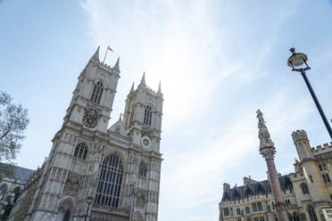 UK, England, London, Fassade der Westminster Abbey - TAMF03508