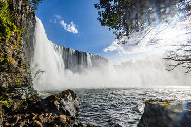 Lumangwe-Wasserfälle am Kalungwishi-Fluss, nördliches Sambia, Afrika - RHPLF23273