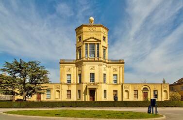 Das Radcliffe-Observatorium, die Sternwarte der Universität von 1794 bis 1934, jetzt Teil des Green Templeton College, Oxford, Oxfordshire, England, Vereinigtes Königreich, Europa - RHPLF23364