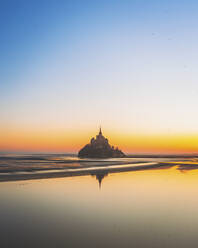 Luftaufnahme des Mont Saint Michel, Region Normandie, Frankreich. - AAEF16013