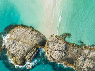 Luftaufnahme des Strandes Wylie Head, Westaustralien, Australien. - AAEF16472