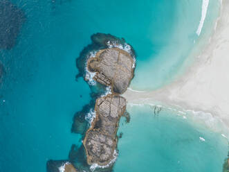 Luftaufnahme des Strandes Wylie Head, Westaustralien, Australien. - AAEF16480