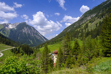 Österreich, Tirol, Namlos, Grünes Tal in den Europäischen Alpen - LBF03687