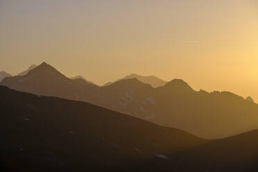 Austria, Salzburg, Bad Gastein, Stubnerkogel mountain at dusk - LBF03696