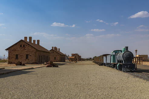Saudi Arabia, Medina Province, Al Ula, Hejaz Railway station - RUNF04766