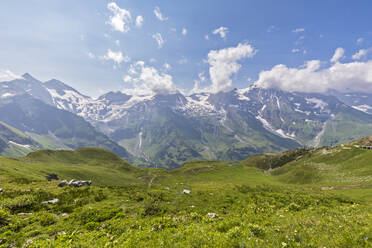 Österreich, Kärnten, Blick auf die Hohen Tauern - FOF13376