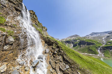 Österreich, Kärnten, Nassfeld Wasserfall im Nationalpark Hohe Tauern - FOF13399