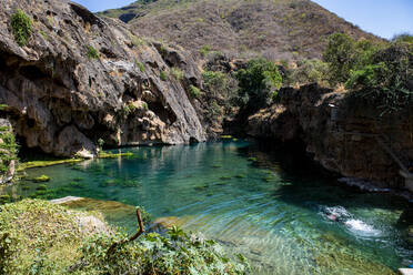 Oman, Dhofar, Salalah, Ain Sahlounout Frühling im Sonnenschein - RUNF04897