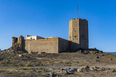 Oman, Dhofar, Mirbat, Äußeres der alten Festung - RUNF04922