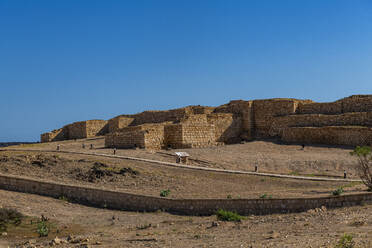 Oman, Dhofar, Taqah, Antike Ruinen von Sumhuram - RUNF04938