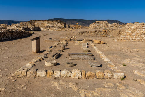 Oman, Dhofar, Taqah, Antike Ruinen von Sumhuram - RUNF04941