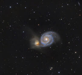 Long exposure of Whirlpool Galaxy - THGF00108