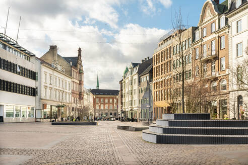 Dänemark, Aarhus, Store Torv Platz in der historischen Altstadt - TAMF03838