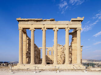 Erechtheion, Ostfassade, Akropolis, UNESCO-Weltkulturerbe, Athen, Attika, Griechenland, Europa - RHPLF23459